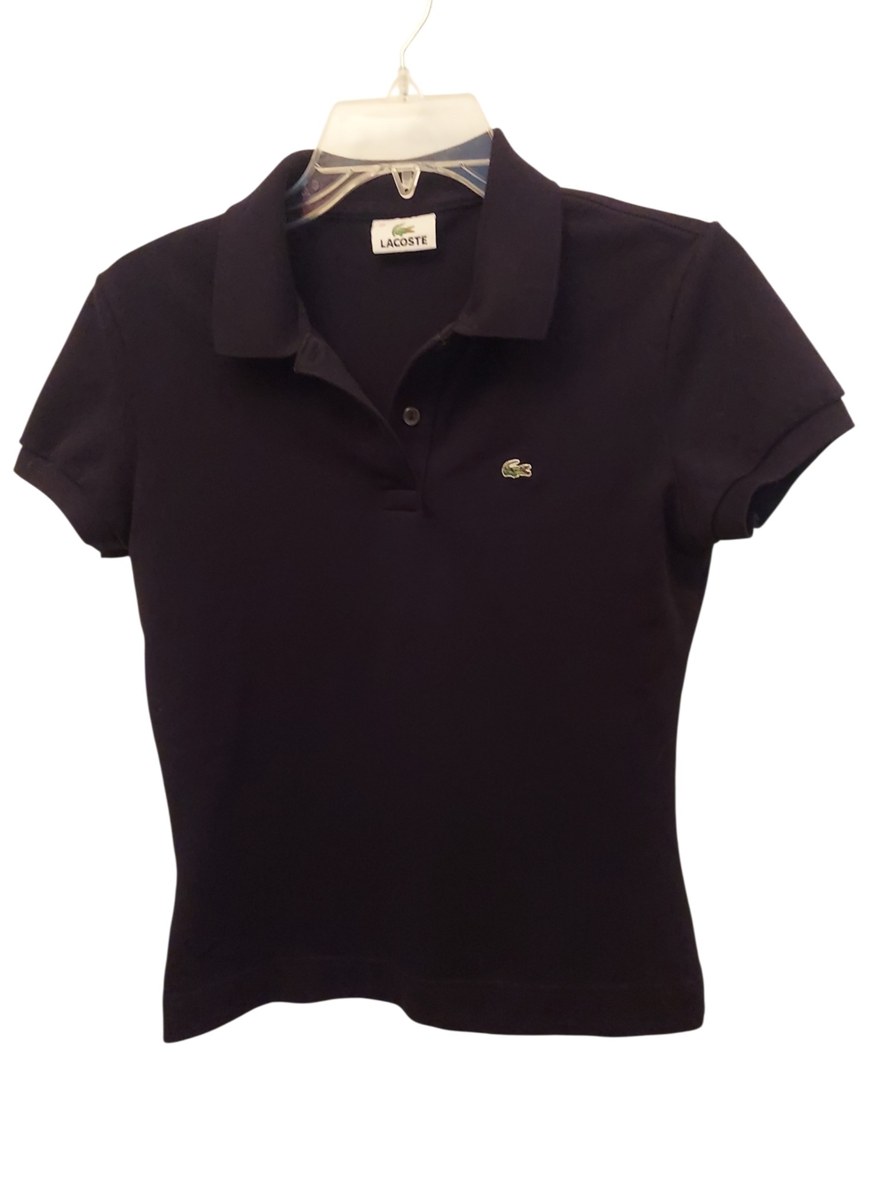 Lacoste Women’s Short Sleeve Polo - Black